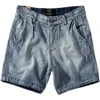 Jeans pour hommes Pantalons invisibles à siège ouvert Boyfriend Denim Shorts d'été rétro décontracté droit en plein air sexe Cargo