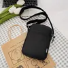 Drawstring Hanging Neck Coin Purse Vertical Handbag Fashionable Mobile Phone Bag Women's Crossbody Versatile Mini Small