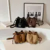 Designer Luxury fashion Cross Body bagsInstagram minimalist and fashionable bucket bag versatile frosted one shoulder crossbody womens bag for autumn and winter 2