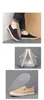 Casual Schoenen 2024 Kwaliteit Mannen Sneakers Brief Gedrukt Jongen Zwarte Studenten Canvas Slip-On Mannelijke Zomer Loafer Stiching zool