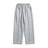 2023 Bahar Yeni Erkekler Bol eşofman Kore Fi Street Giyim Açık Gri Düz Geniş Bacak Pantolon Günlük Pantolon Erkek F1ad#