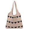 Designer Luxury fashion Tote bags 2023 New Fashion Knitted Bag Underarm Bag Love One Shoulder Womens Bag