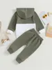 Set di abbigliamento Abiti invernali per neonata Pullover casual in pile Felpe con cappuccio e leggings Set completo Tuta calda Abbigliamento da gioco accogliente