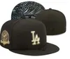 Herr baseball dodgers monterade storlek hattar la snapback hattar världsserie vit hip hop sox sport kepsar chapeau grå söm hjärta "serie" "love hustle blommor kvinnor a38