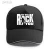 Ball Caps Cotton Trucker Caps We Will Rock You Print Baseball Cap Men Women Unisex Fashion Rock Band Fans Rock Roll Hip Hop Hats 24327