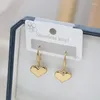 Dangle Earrings SZN 316L Stainless Steel Charm Love Heart Pendant Ear Hook For Women Trend Girls Gold Color Jewelry Party Gifts