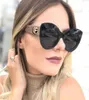 Luxe Vintage Cat Eye lunettes de soleil femmes grandes lunettes de soleil rondes dames miroir Cateye Women039s lunettes marque Designer lunettes Wom4428150