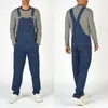 Männer Jeans Denim Overalls Vintage Patchwork Cargo Hosen Strampler Frühling Herbst Mode Lässig Overall Hip Hop Playsuits Männlich