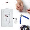 Sieradenzakjes Kraalbord Ontwerp Lade Maken van benodigdheden Draagbaar kralengereedschap DIY Armband Ketting Plaat Dames