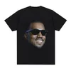 Ich liebe Kanye West T-Shirt für Männer Übergroße Cott Kurzarm T-Shirts Mann Frauen Fi Paare Kleidung T-Shirt Streetwear d80W #