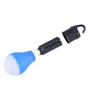 Lanternes portables 1/2PCS Lampe de tente Lampe de camping Lanterne LED Ampoule de secours à piles 3 modes de nuit pour la randonnée