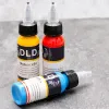 Supplies DLD 15 ml / bouteille 25 couleurs Tatouage Encre pour l'art corporel Professionnel Permanent Micropigmentation Pigment Tattoo Encre Set Supplies