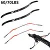 Bow Arrow 60/70 livres arbalète en acier au carbone tir Bowstring 24 brins 16,73 pouces chasse en plein air tir à l'arc accessoires de chasse yq240327