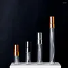 Garrafas de armazenamento 2ml 3ml 5ml 10ml limpar portátil mini garrafa de vidro perfume vazio cosméticos amostra tubo de ensaio frascos finos ferramenta de viagem