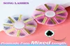 Song Lash Volumen ruso prefabricado Abanico Extensión de pestañas de longitud mixta Tallo puntiagudo afilado Extensión de pestañas prefabricadas Raíz delgada 3d 14d 25293132