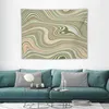 Wandteppiche Groovy Abstract Swirl Pattern Tapestry Room Decore Ästhetisches Wandgemälde