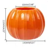 Vases Wear-resistant Simulation Pumpkin Vase Shape Not Fade Plastic Flowerpot Anticorrosion Flower Arrangement