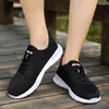 Casual Shoes Female 2024 High Quality Lace Up Men's Vulcanize Spring And Autumn Net Cloth Breathable Low-heeled Classic Sneakers