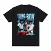 2024 Rapper Youngboy bröt aldrig igen av hög kvalitet estetik korta ärmar överdimensionerade t-shirt män hip hop vintage t skjortor z6xx#