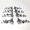 8 Stück 4L 4R Gitarren-Lock-Saiten-Mechaniken Locking Tuning Key Pegs Mechaniken Ersatzteile für ST TL Style Elektro-, Folk- oder Akustikgitarren Nickel