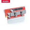 RGEEK 12V NAS Pico PSU 4 Bay 6 Bay Festplatte HDD Netzteil Heißer Verkauf DCATX 200W Modul mit Kabel