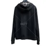 Classic men's embroidered badge pattern hoodie zipper hoodie High quality personality matching high street loose fashion top