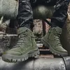 Chaussures de Fitness pour hommes, bottes tactiques militaires, chasse, Trekking, Camping, bottes de Combat en plein air, grande taille, moto de sécurité