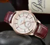 41 mm nowe zegarki męskie luksusowe Wistwatches moda czarna tarcza z kalendarzowym zapięciem mistrz kwarcowy kwarc męski obserwuj Masculino tingbao882