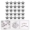 Storage Bottles 200 Pcs Acrylic Pentagram Wedding Table Scatter Decoration Jewelry DIY Decors Accessories