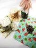 3PCSSet Beeswax Wrap återanvändbar och ekologisk plastmatlagring Frukt Snack Lunch Sandwich Wraps Sustainable för camping PICN8421885