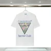 Casablancas Designer Shirts for Mens Tees Tshirt Summer High Quality Street Sweve Shirt T-shirt surdimension