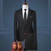 Giacca da sposa da uomo set elegante giacca in due pezzi gilet pantaloni business di lusso formale set completo Cappotti 2024 240327