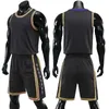 Aangepaste basketbal jersey pak heren sportvest mannelijk kind kinderen training top shorts set mouwloos uniform gym fitness 240312