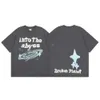 aaa broken broken planet shirt men t shitsデザイナーTシャツヨーロッパとアメリカンサイズの男性シャツティーサマーカジュアルラウンド首短袖01