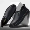 Casual Shoes 2024 Men's Formal Classic Luxury Flat Soft Sole Social Free Delivery Office