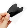 Makeup Brushes Carbon Fiber Scratches Resistant Cover Waterproof Texture Car Styling Accessories Auto Door Bowl Sticker Universal