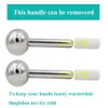 Ice Globes Cold Stainless Steel Roller Skin Beauty Spa Cooling Globe Massage Ball Face Care Cryo Freeze Stick 240312