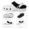 Slippers Custom Sublimation Print Fashion Men Women Home Fuzzy Clog Slides Sandals P65