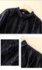 Camicette da donna Primavera Estate Vintage Ricamo Breve Camicetta di lino in cotone Camicia con bottoni Elegante da ufficio Donna Donna Casual Top larghi Blusas