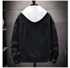 Zogaa Men's Denim Jacket Casual Ripped Loose Denim Jacket Men's Denim Jacket FI Casual Solid Color Male Streetwear R9nc#
