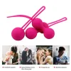 Vibrateurs de balles de vagin en Silicone sûr pour femmes jouets Sexy balles de Kegel balles Ben Wa vagin serrer l'exercice jouets sexuels pour les femmes