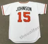 BROOKS ROBINSON CAL RIPKEN DAVE McNALLY DAVEY JOHNSON DENNIS MARTINEZ DOUG DeCINCES EARL WEAVER EDDIE MURRAY Throwback honkbalshirt voor heren, 1969-2001, S-5XL