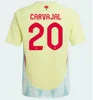 24 Euro Soccer Jerseys Pedri Gavi Lamine Yamal Morata Carvajal Olmo Asensio Ferran Rodrigo Cucurella Jersey 24 25 Men Kid Kit Kit Football Shirt Joueur