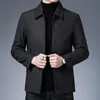 Manteau Stuff Hommes Vestes Nouvelle Marque Casual Revers Automne Hiver 2023 Hommes Vêtements Fi Solide Haute Qualité Classique Papa Vêtements s3XQ #