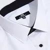 2022 nuovi uomini di marca di arrivo Regular Fit Dr camicie di alta qualità Cott Blend Lg maniche tinta unita Mens Busin camicia f8DF #