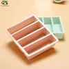 Baking Moulds Film Multiple Purposes Green Childrens Silicone Food Supplement Box Durable Black Household Ice Maker Mold Grey