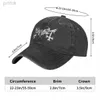 Berretti da baseball Mayhems Berretto da baseball nero Fascia metallica Escursionismo Pesca Dropshipping Cappello da camionista lavato Berretto da baseball retrò unisex da uomo aderente 24327