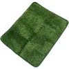 Dekorativa blommor Popetpop Turf Grass Dog Pad Washable Pet Pee Pee Pads Artificial Patch Potty Training Mat återanvändbar inkontinensbädd