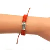 Bracelet tissé en fil de jésus religieux, 12 pièces, pour hommes et femmes, donnés en cadeau, peuvent prier pour représenter la richesse ou la Fortune, 240315