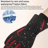 Gants de cyclisme Moto écran tactile équitation imperméable Ski avec autocollant magique hiver Moto thermique neige pour femmes hommes